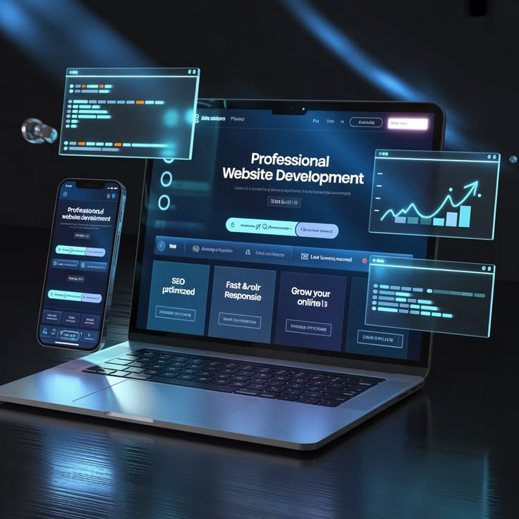 Axiom Digital specialist working on a modern business technology solution